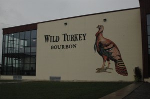 The new distillery building