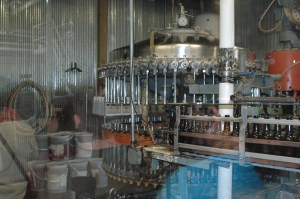 1940's bottling machine