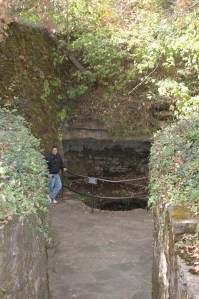 Sinking Springs on Lincoln's birthplace 