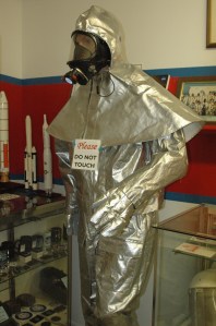 fire fighter suit in the 60's