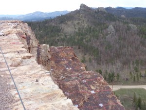 markings for future blast