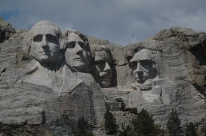 Mt Rushmore from Hwy 244