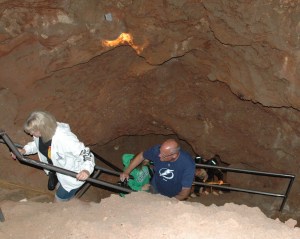 smooth limestone walls