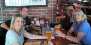 Jodi, Chris, Dan and I