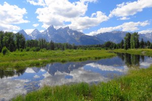 view of Grand Tetons