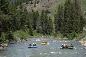 the calm before the rocks