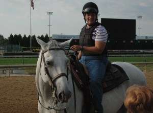 trainer with horse